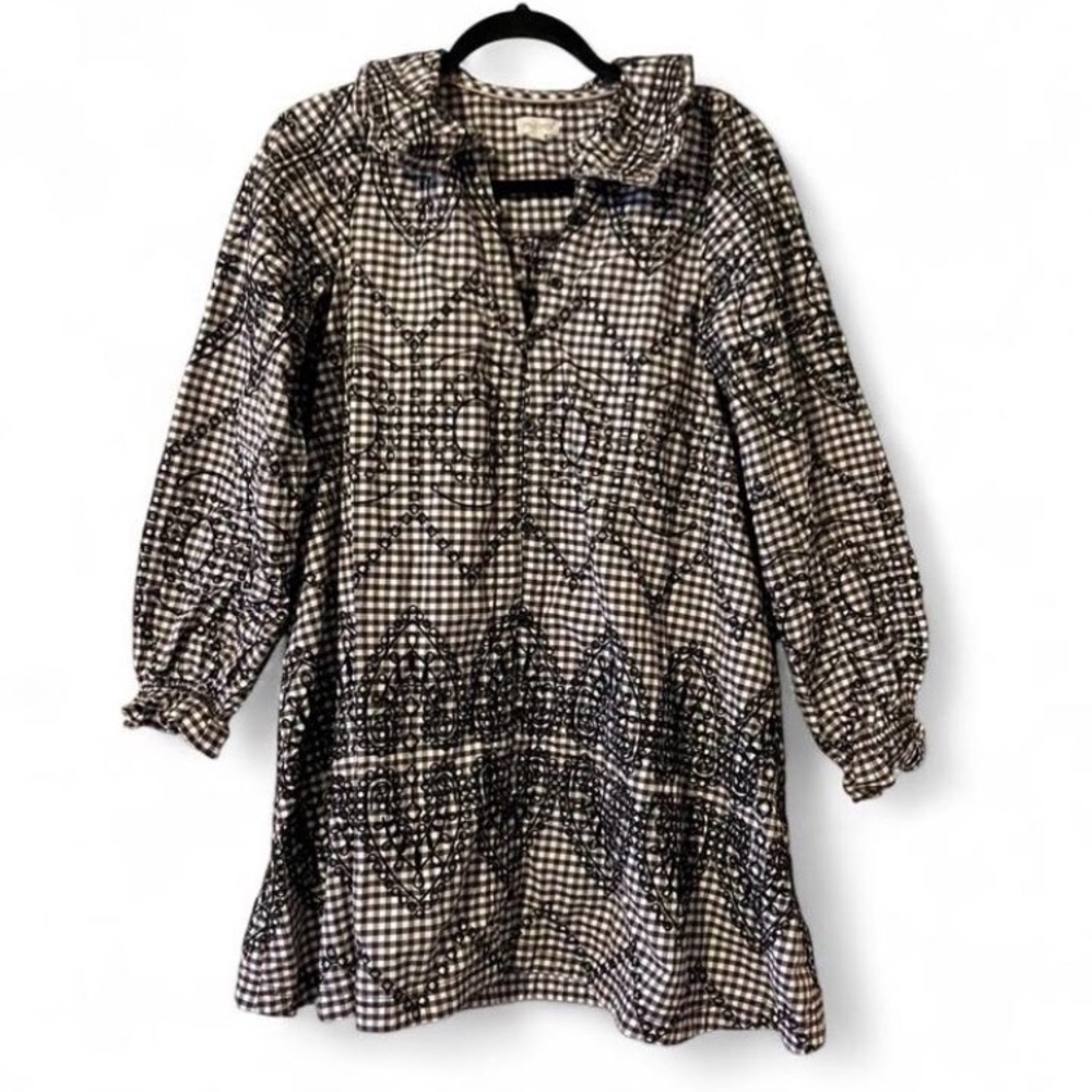 Pilcro The Keira Long-Sleeve Shirt Dress by Anthropologie